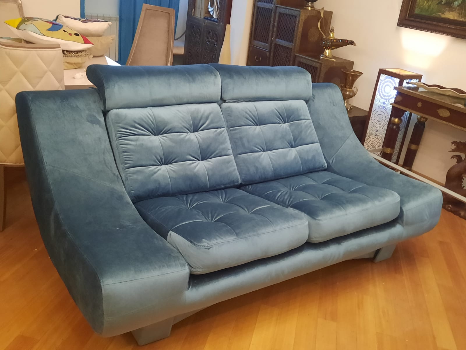 Обивка дивана на дому. Красновишерск