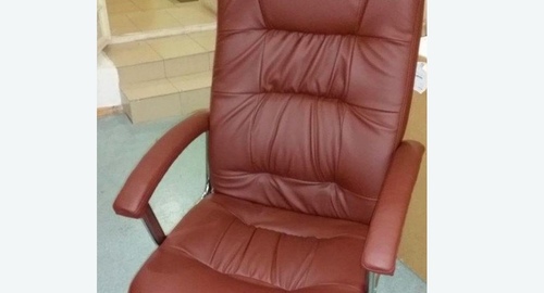 Обтяжка офисного кресла. Красновишерск